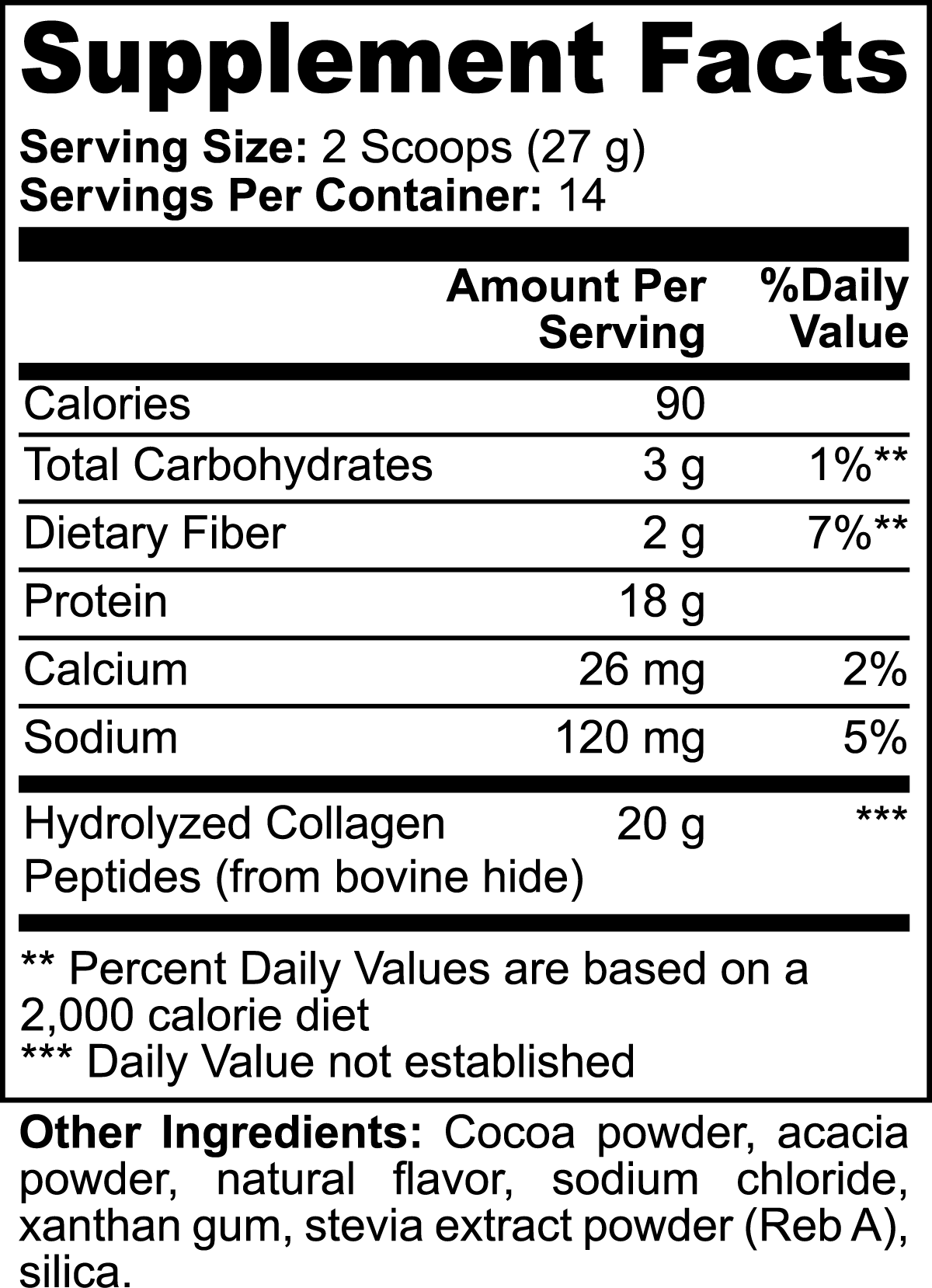 GLEAM Hyrdrolyzed Collagen Peptides Powder