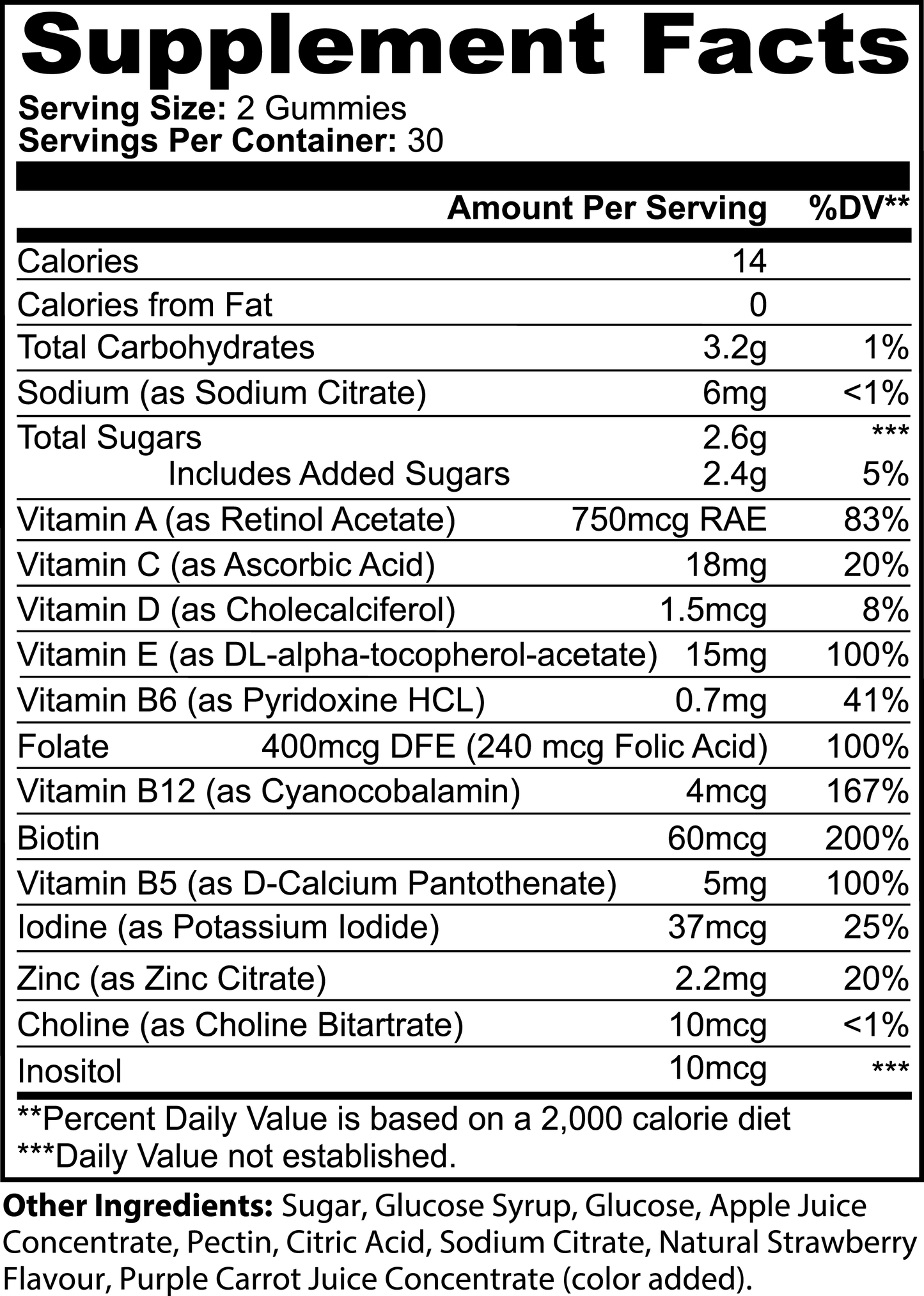 NOURISH Multivitamin Gummies