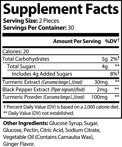 GOLD Turmeric Gummies